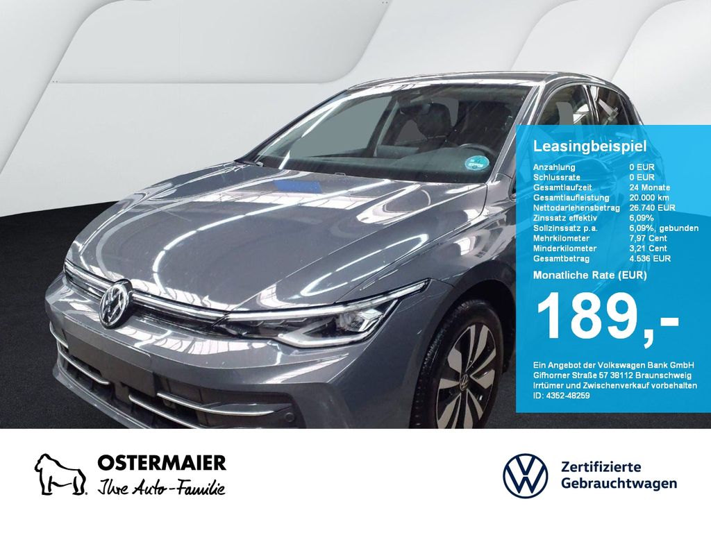 Volkswagen Golf VIII GOAL 1.5eTSI 150PS DSG ACC.AHK.KAMERA.