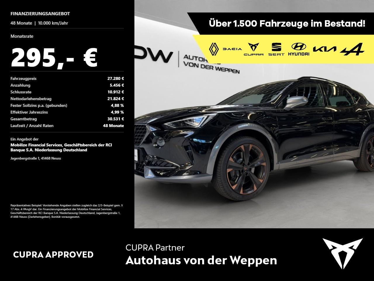 Cupra Formentor VZ 4Drive AHK, Leder, Matrix-LED