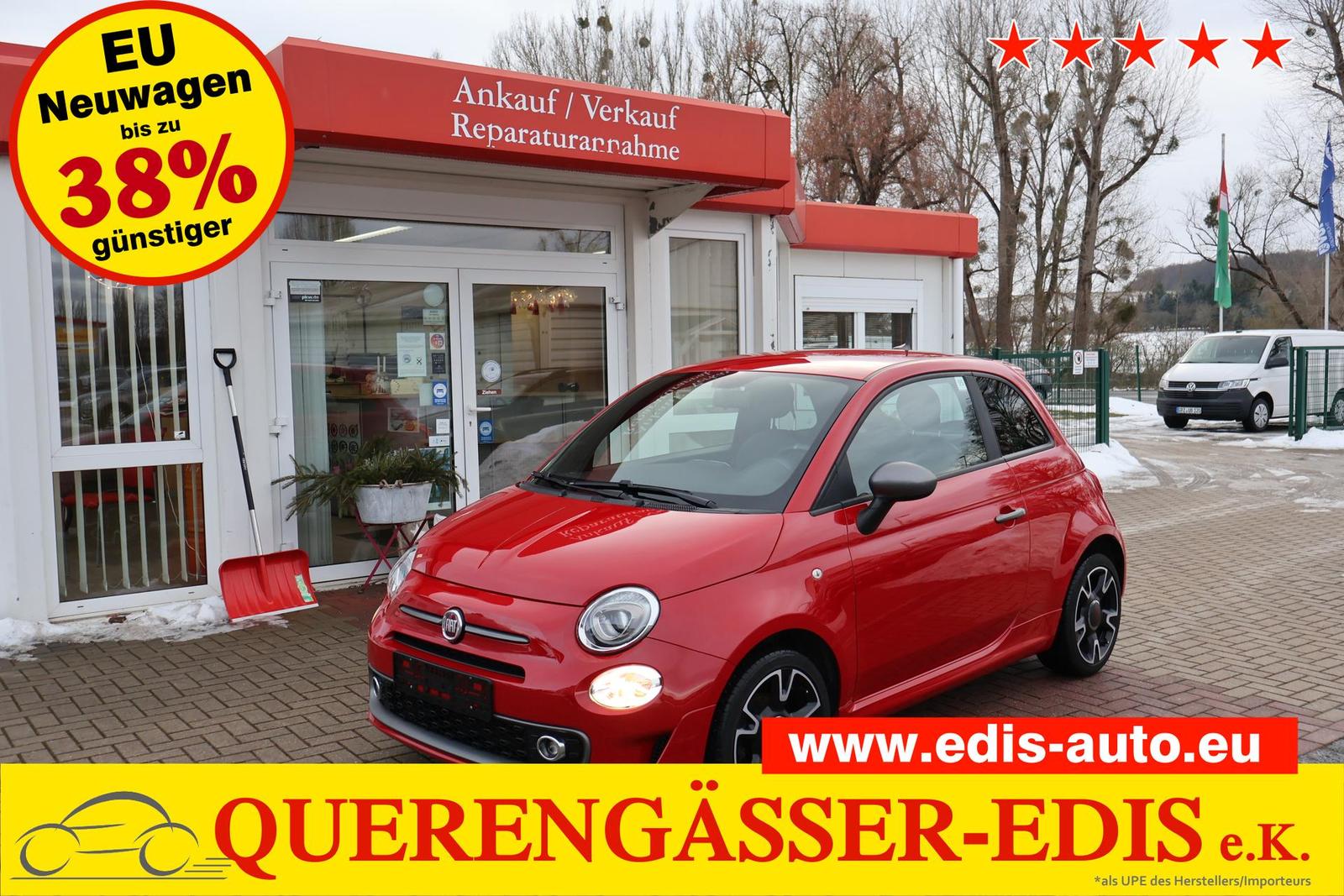 Fiat 500 S 1.2 51KW 51 kW (69 PS), Frontantrieb