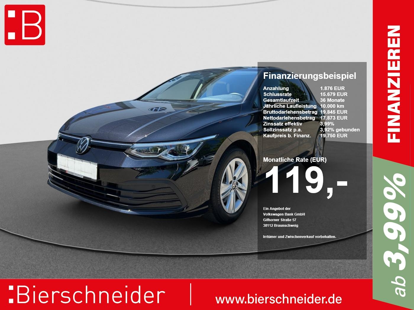 Volkswagen Golf 8 1.5 TSI Life STANDH AHK KAMERA ACC LED, миниатюра 24