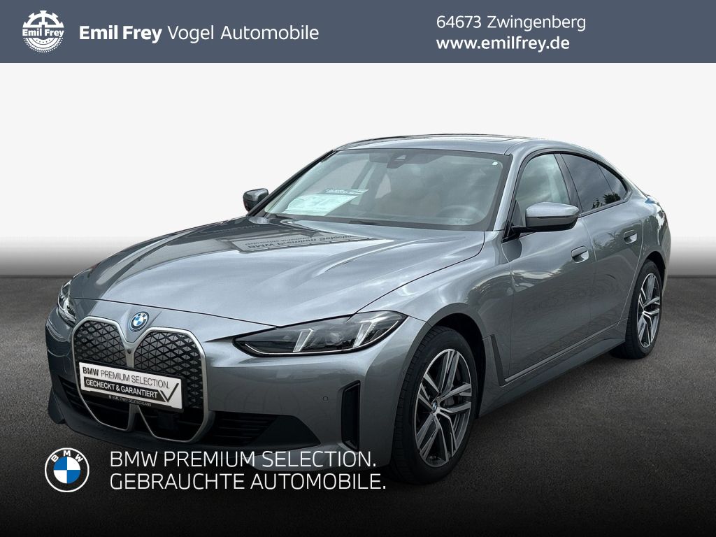BMW i4 eDrive40 Gran Coupe AHK Glasdach H&K Lenkradh foto 1