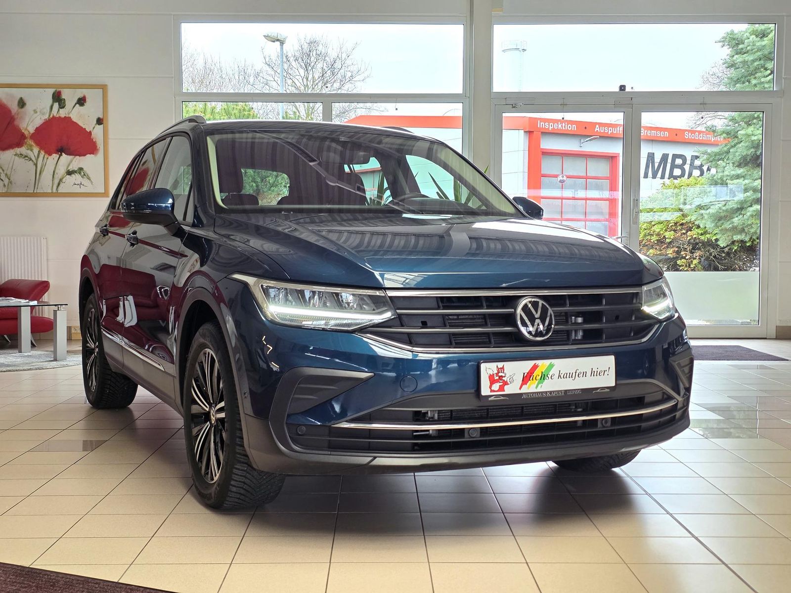 Fahrzeugabbildung Volkswagen Tiguan 1.5 DSG /Virtual/LED/Navi/Spur/FsHz/Ahk