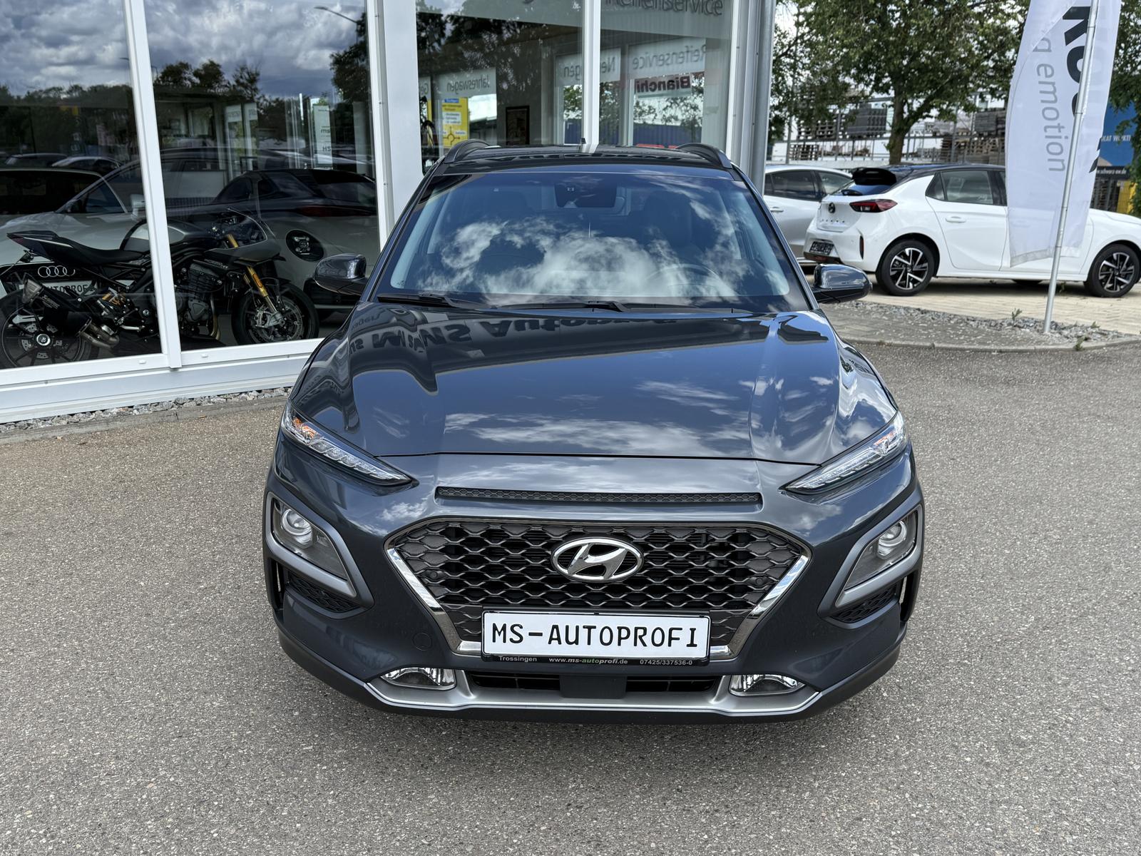 Hyundai Kona Premium Hybrid 2WD Leder Krell LED 18" Blue