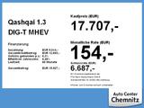 Nissan Qashqai 1.3 DIG-T MHEV Visia LED/PDC/TEMP - Nissan Qashqai Gebrauchtwagen in Chemnitz