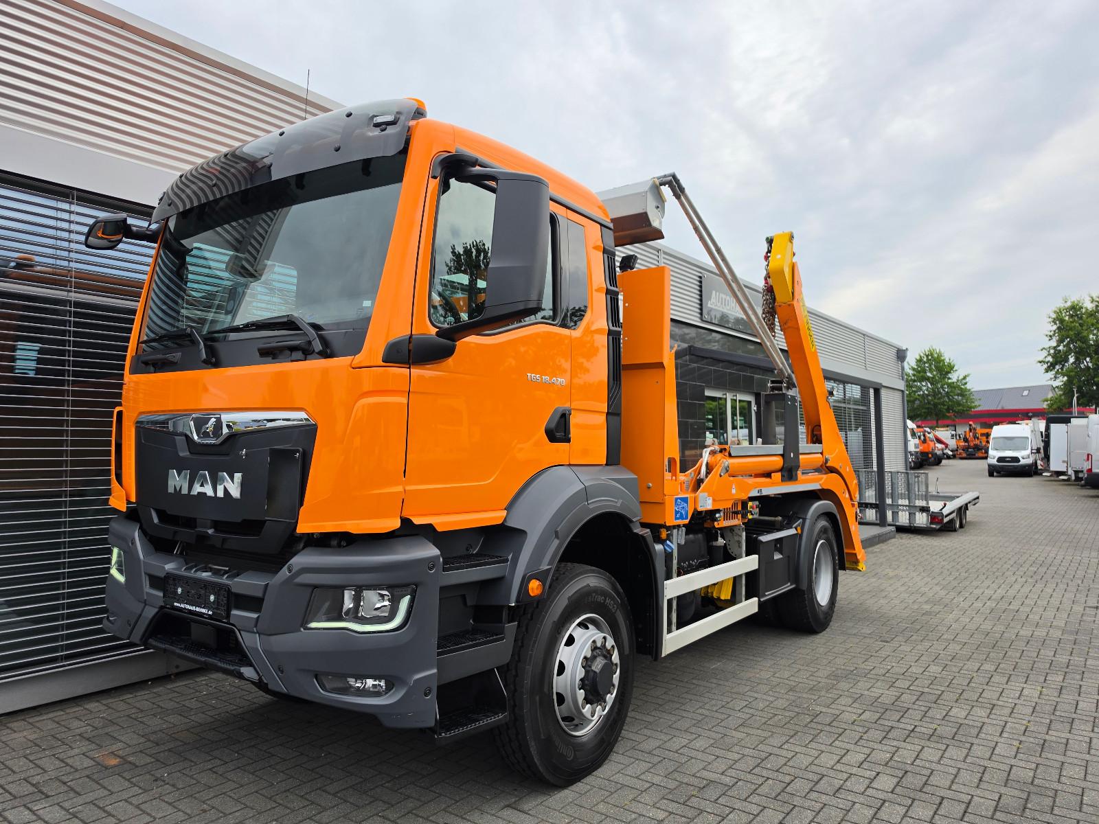 MAN TGS 18.470 BL-H 4X4 Absetzer el.Verdeck/30 TKM