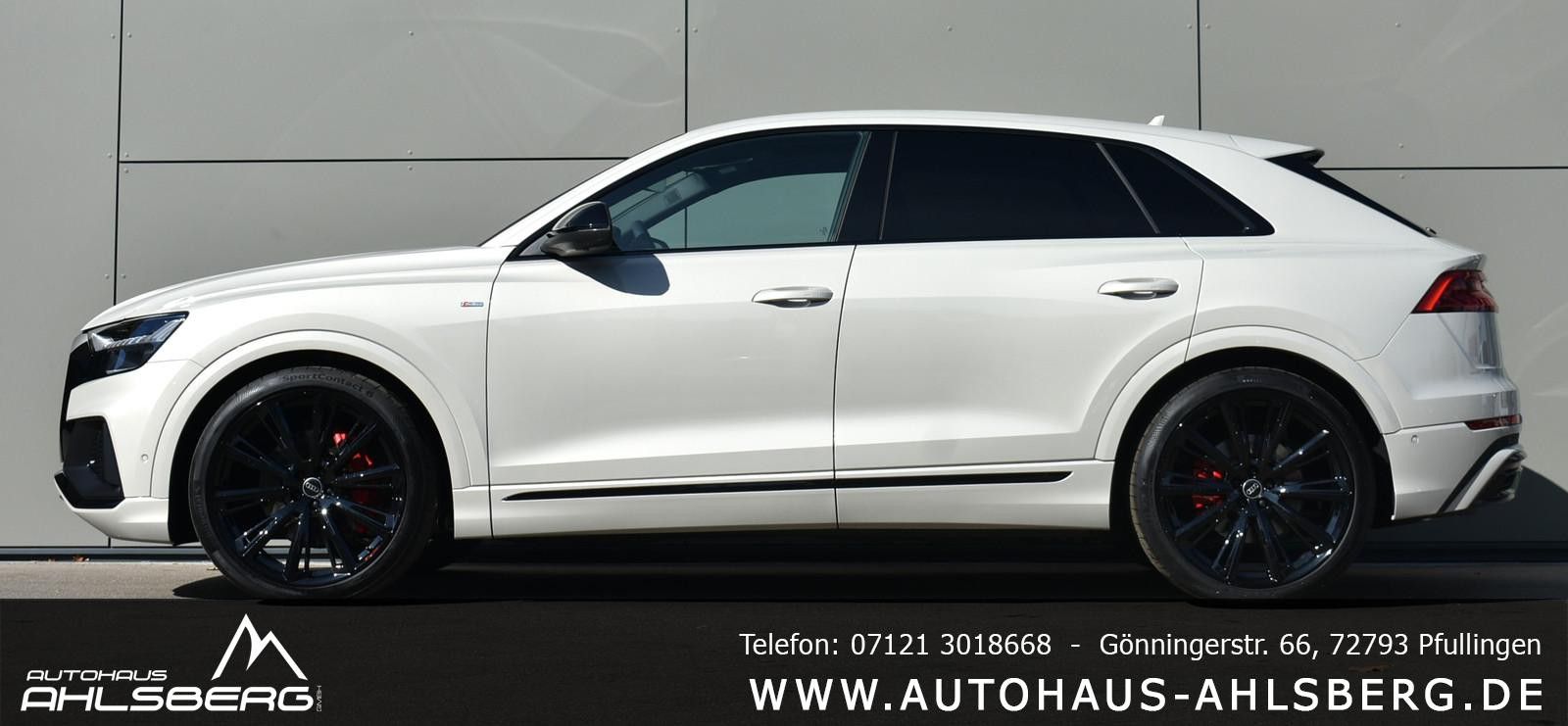 Audi Q8 S-Line Pano 23 Zoll 360° HD Matrix Massa. HUD foto 4