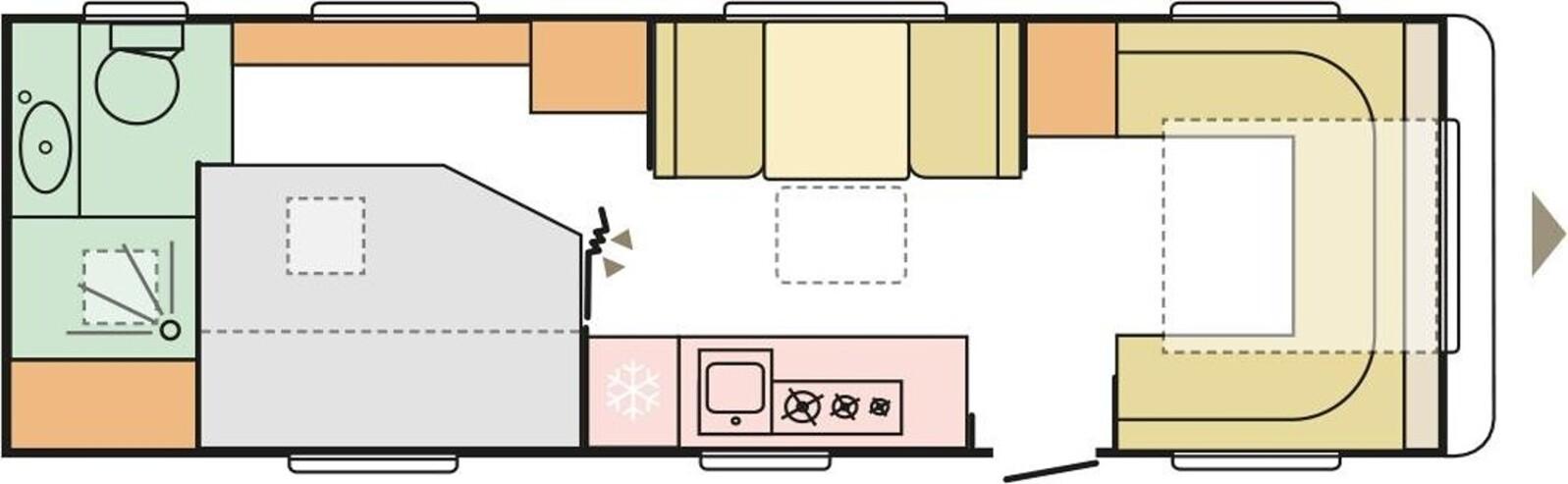 Adria Alpina 753 UP /Backofen/Mikrowelle/City-Wasser