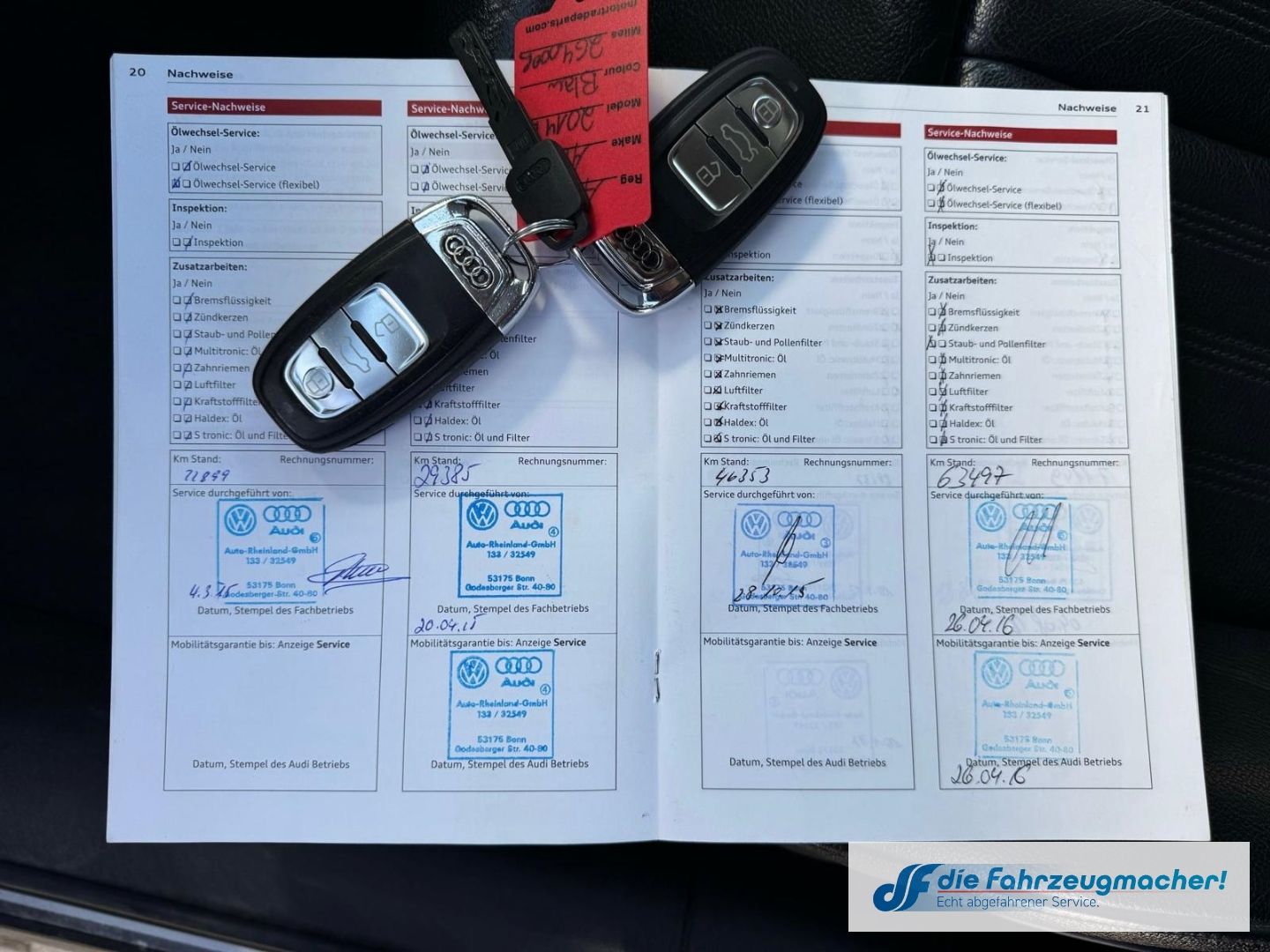 Fahrzeugabbildung Audi A6 Avant 2.8 FSI AHK-klappbar Navi Leder Bi-Xeno