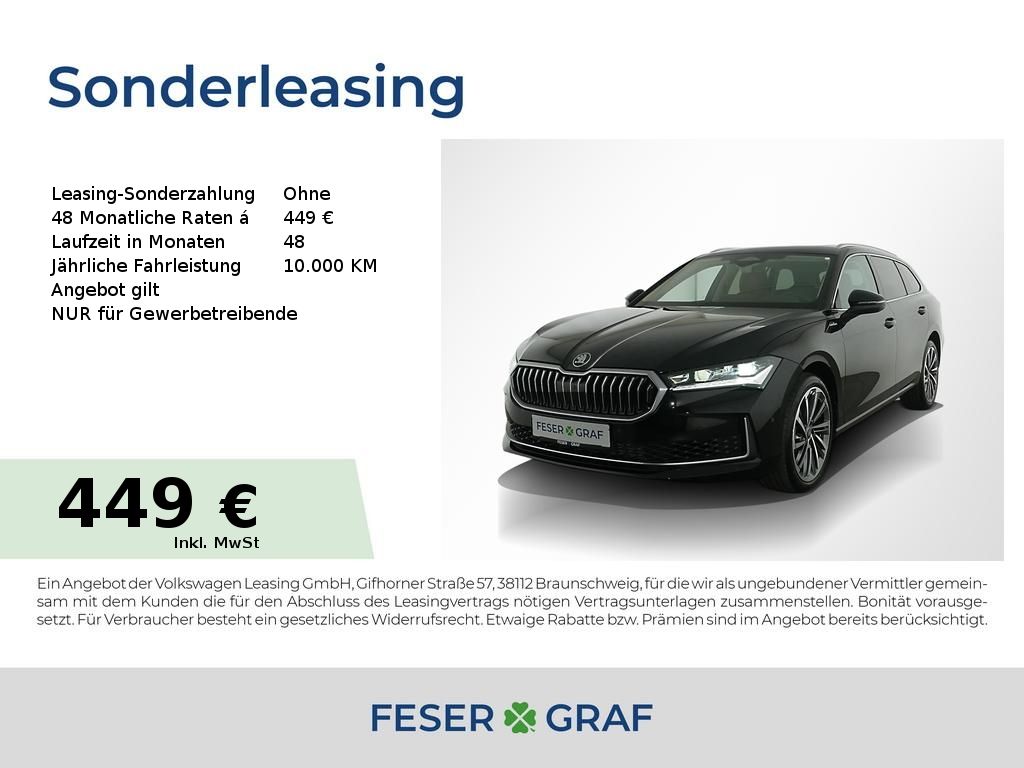 Skoda Superb Combi L&K 2,0TSI 4x4*PANO*STANDH*HEAD-UP*