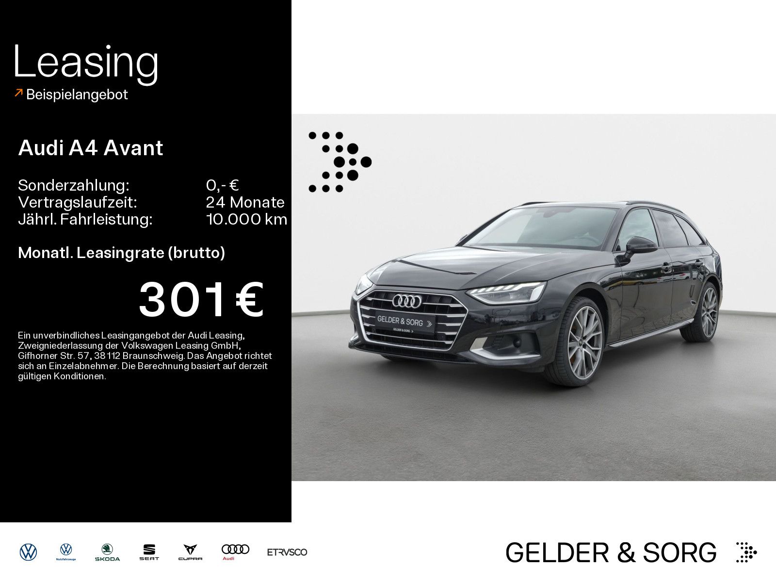 Audi A4 Avant 2.0 TDI advanced SHZ*LED*RFK*NAVI*AHK*P