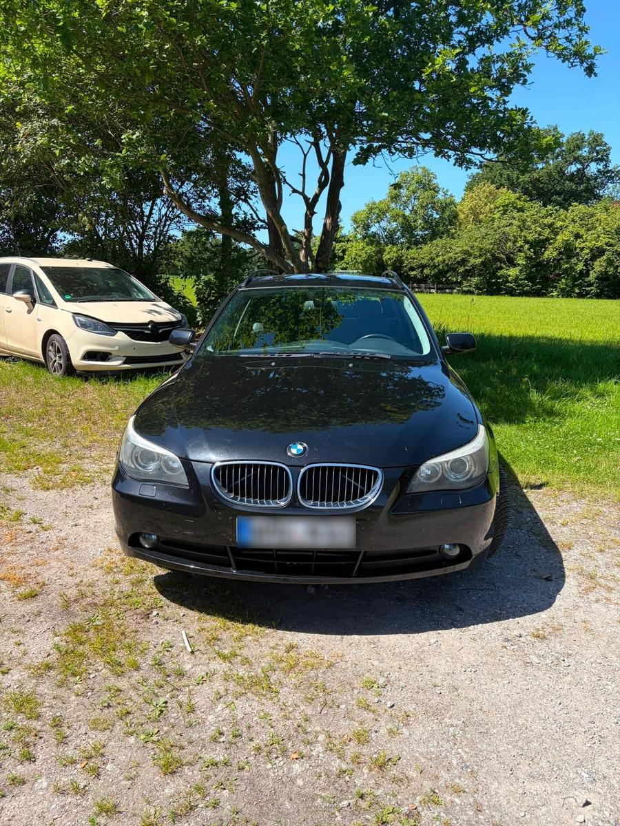 BMW 523 2007 — rear view