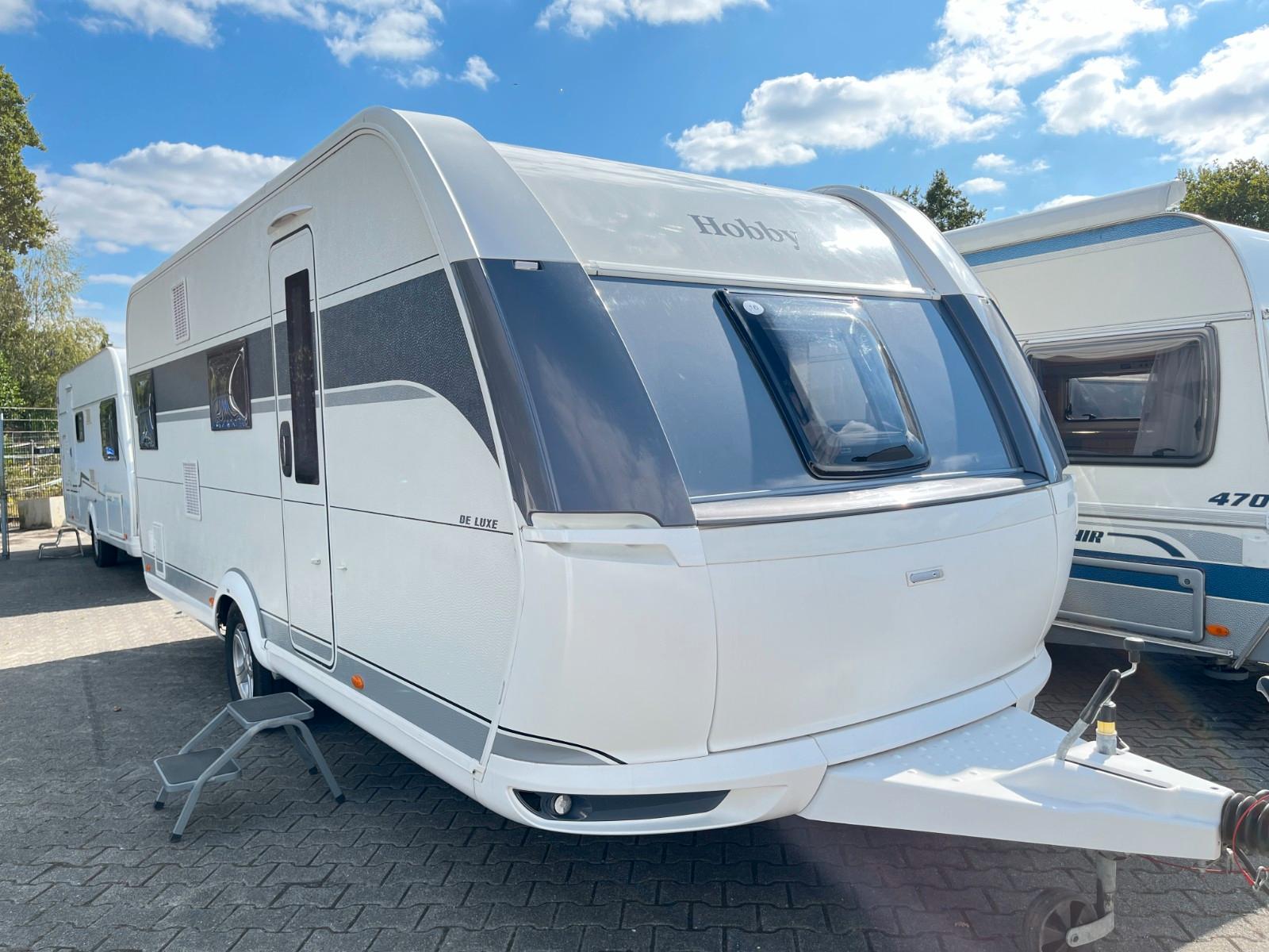 Hobby DE LUXE 545 KMF-F.Bett/M.Sitz/Etagenbetten/Mover