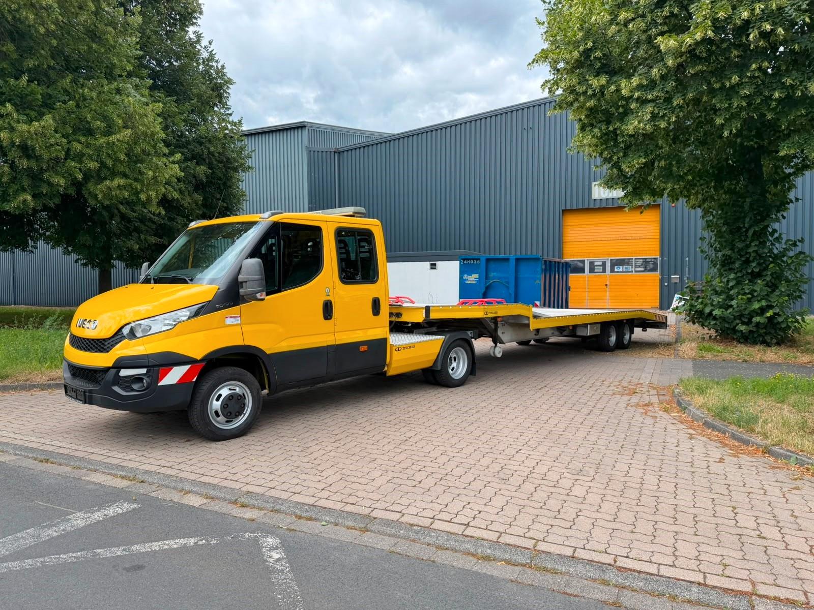 Iveco 50-170 - SZM DoKa - 1. Hand - BE Liner SDH Platt