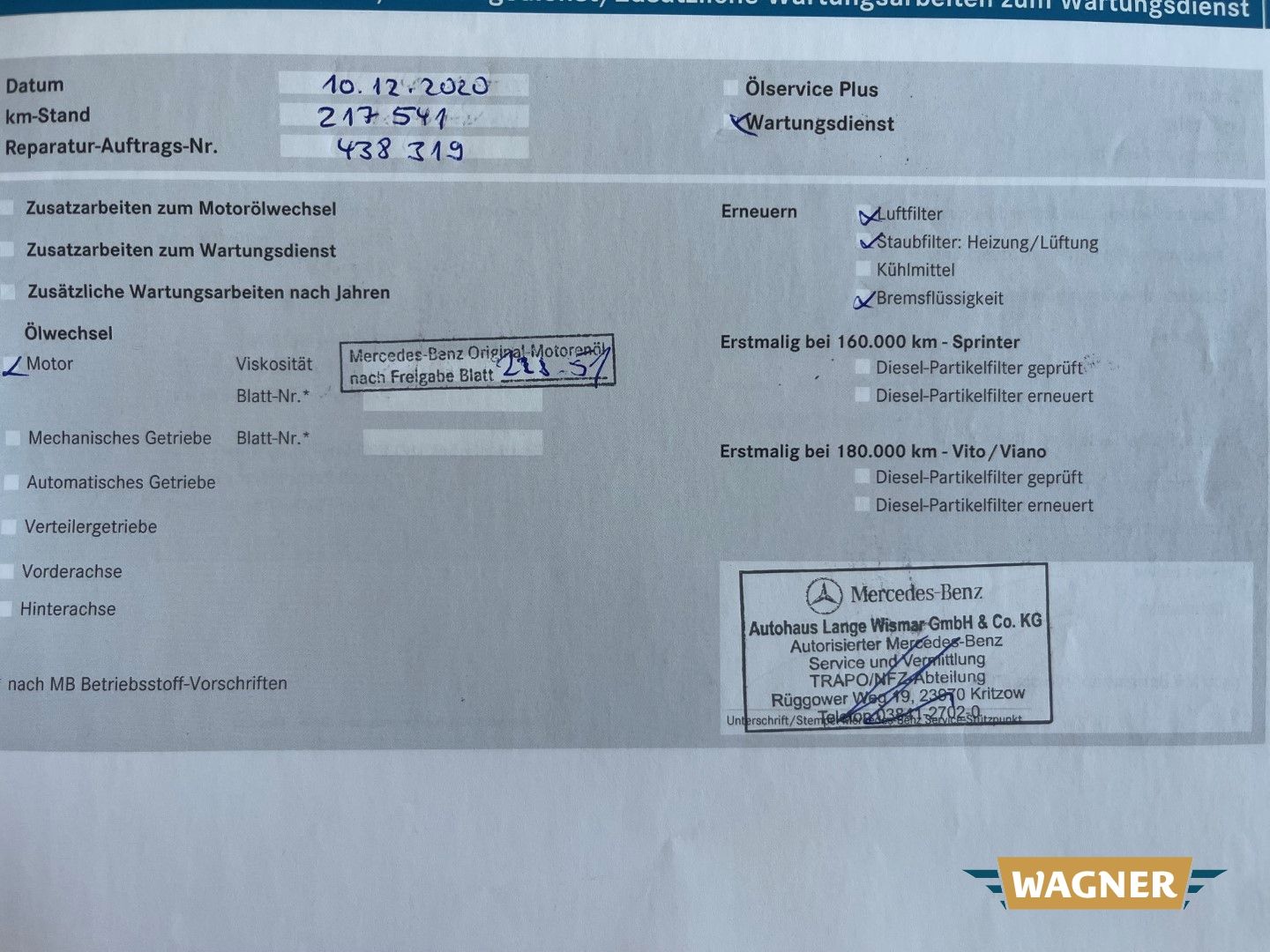 Fahrzeugabbildung Mercedes-Benz Vito Kasten 111 CDI lang Klimaanlage TÜV 06/2026