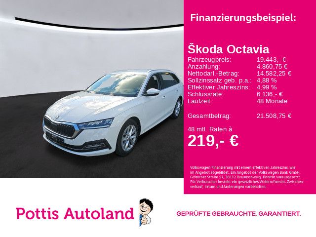 Skoda Octavia Combi 2.0 TDI DSG STYLE NAVI SITZHZG KAM