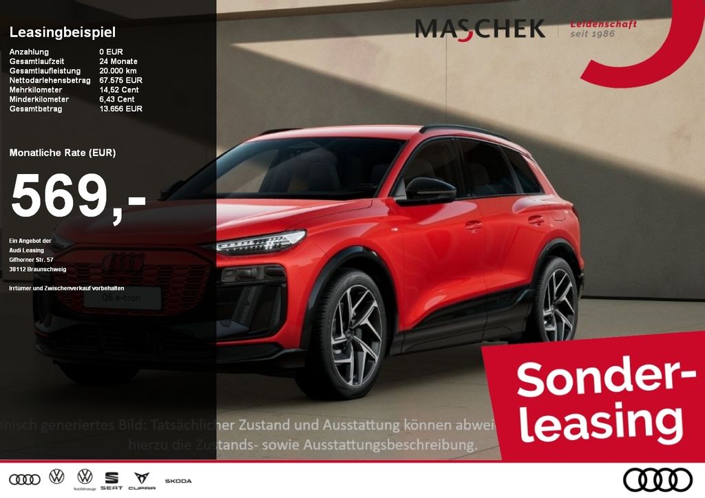 Audi Q6 e-tron S line AHK HUD Sportsitzplus 360° MMIB