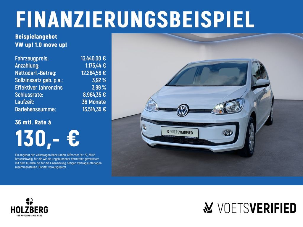 Volkswagen up! 1.0 move up! RFK+EPH+SHZ