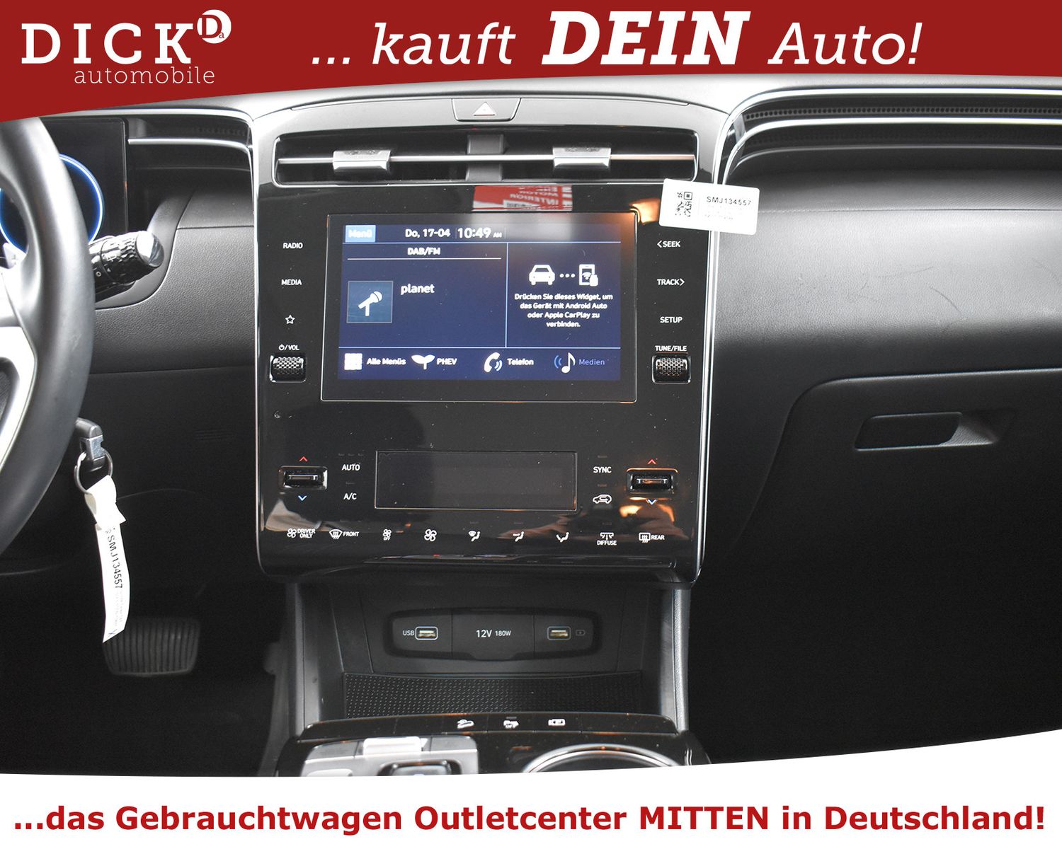 HYUNDAI Tucson 1.6 T Hyb 4WD >KAMERA+AHK+VIRTU+DAB+19" - Image 14