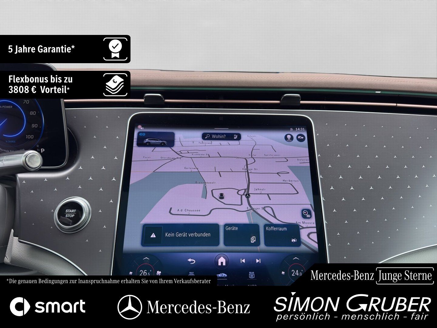 Fahrzeugabbildung Mercedes-Benz EQS 450 4M SUV AMG Pano FOND Burme HUD DigiL AHK