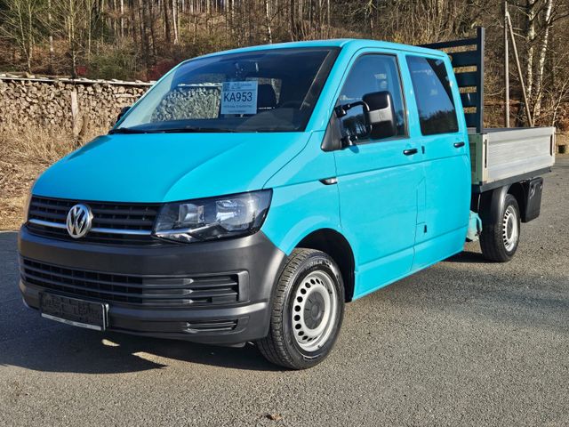 Volkswagen T6 Pritsche Doka AHK 1.Hand Leder