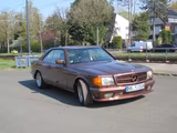 Mercedes-Benz schönes C126-Coupe (500 SEC) in Manganbraun - Mercedes-Benz 500: Coupe, Sec