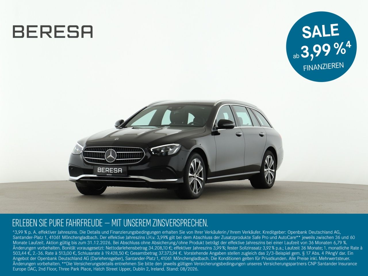 Mercedes-Benz E 300 de 4M T Avantgarde AHK Distronic Burmester