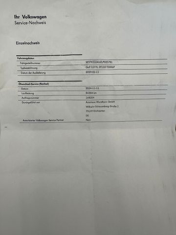 Volkswagen Golf VII Lim. Highline BMTStart-Stopp *AHK*LED*