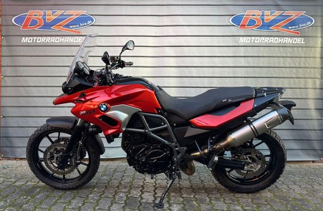 BMW F 700 GS mit Tieferlegung 