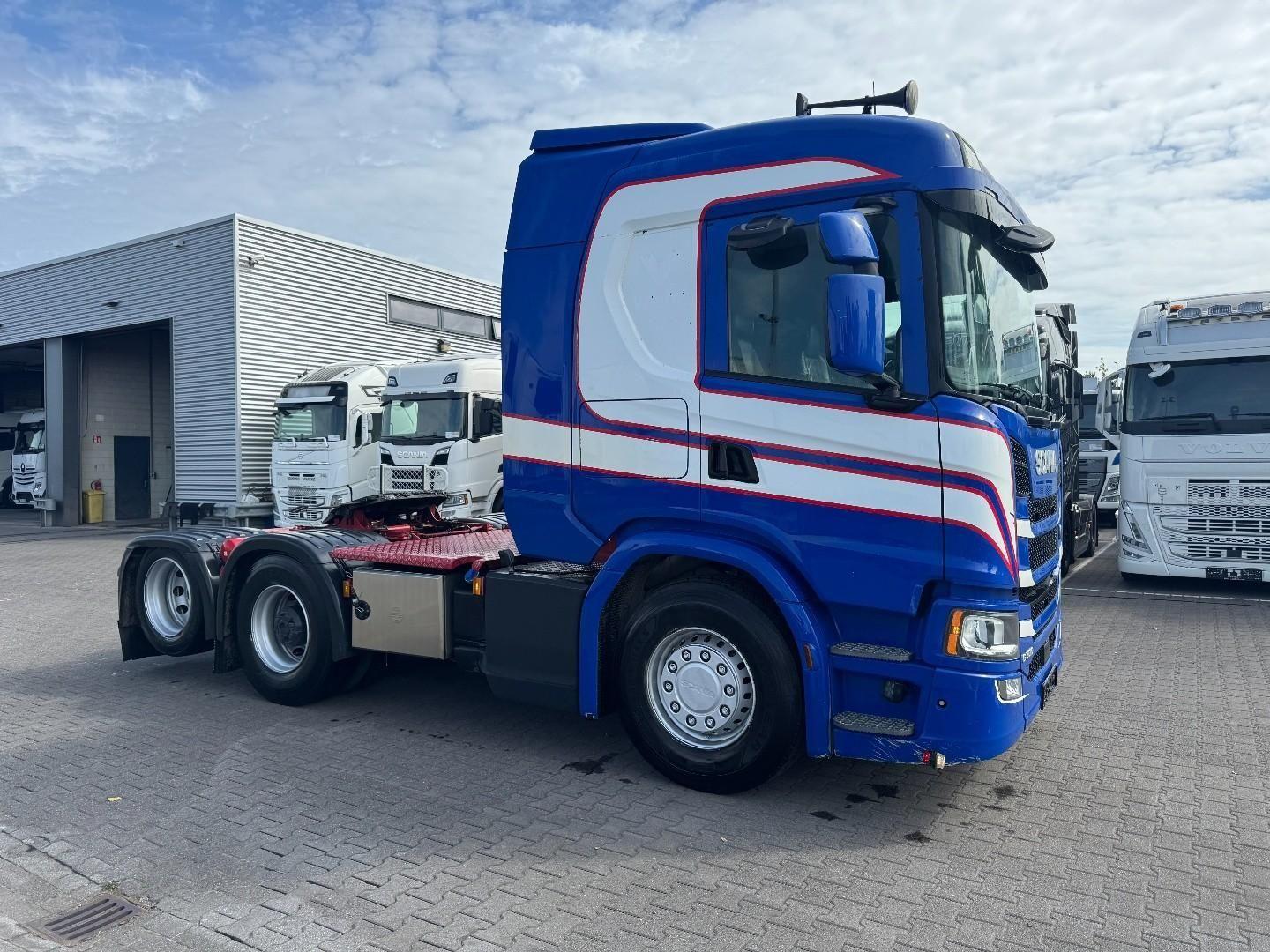 Scania G500 6x2 hub reduction ,retarder,hydr