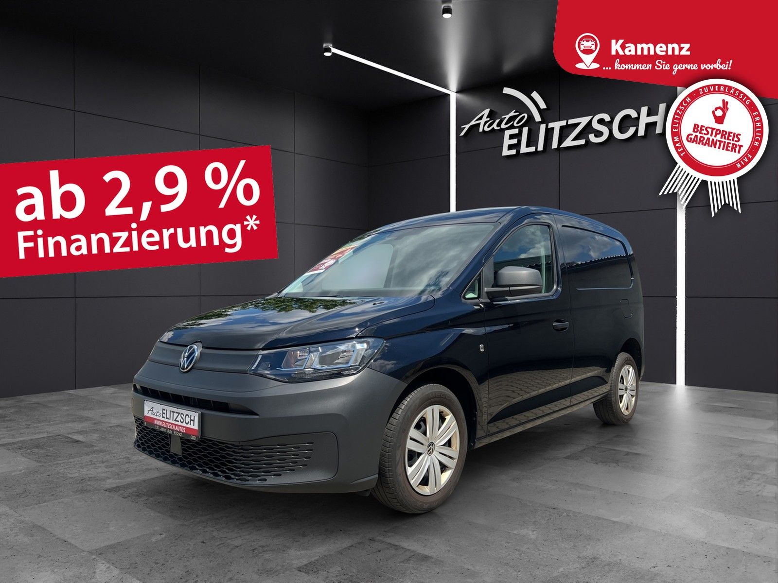 Fahrzeugabbildung Volkswagen Caddy TSI Kasten EcoProfi Klima DAB PDC