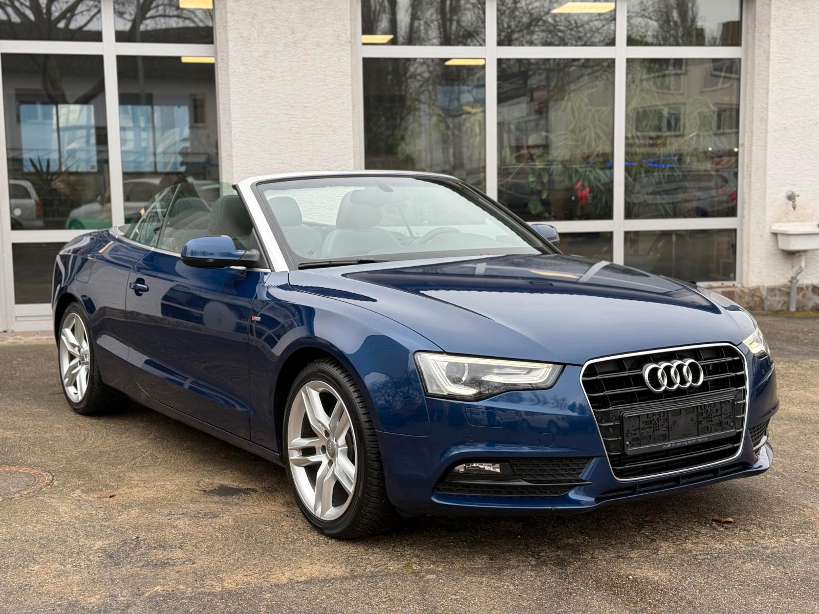 Audi A5 Cabrio 2.0TDI S Line*1.Hand-Leder-Navi-Xenon*