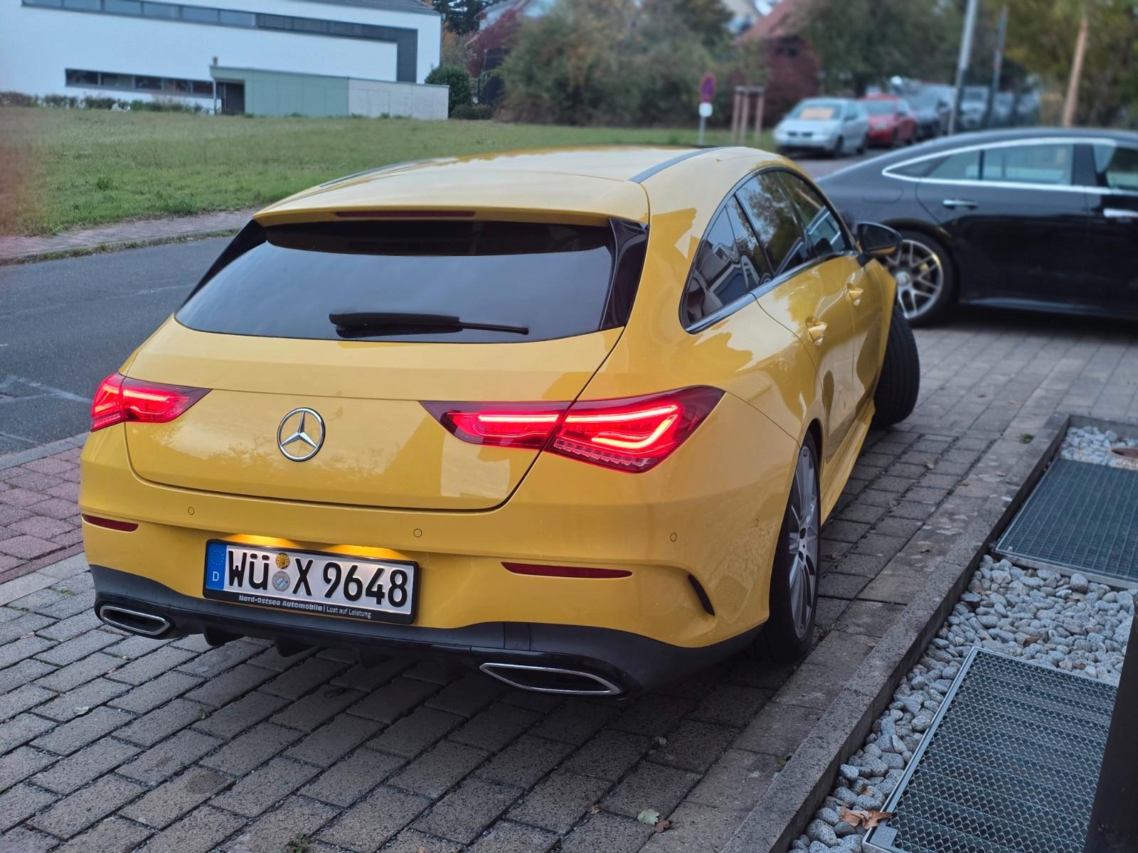 Mercedes-Benz CLA Panorama AMG line Night, миниатюра 10