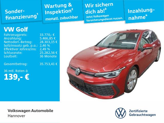 Volkswagen Golf VIII 2.0 TSI DSG GTI Navi Kamera HUD ACC LE