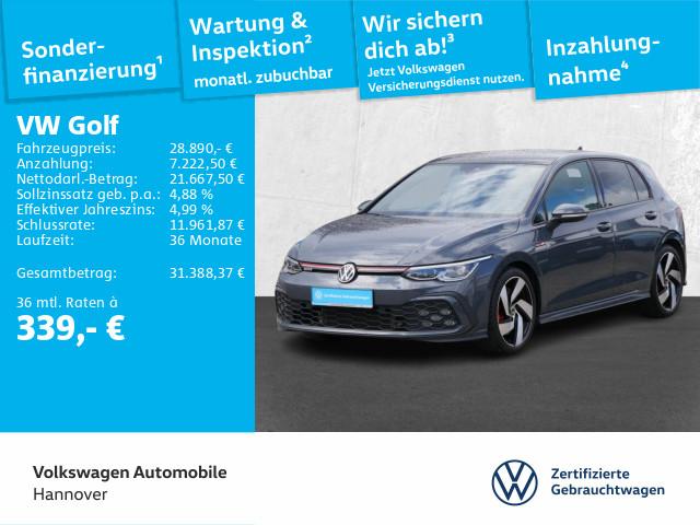 Volkswagen Golf VIII 2.0 TSI DSG GTI AHK ACC DigCockpit LED