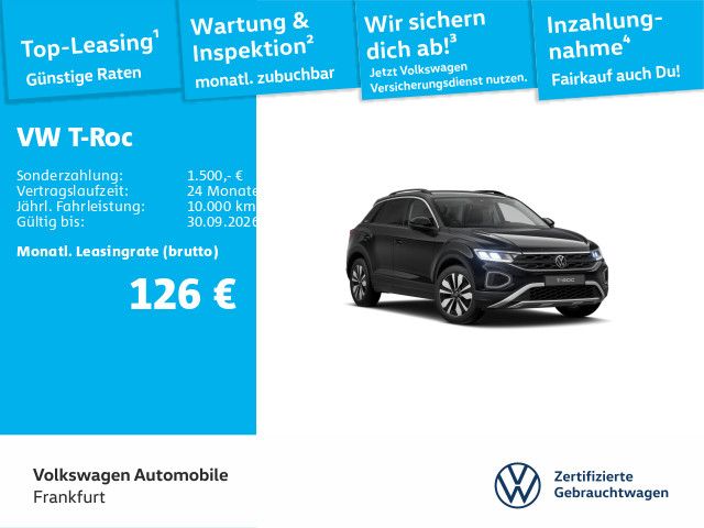 Volkswagen T-Roc Life GOAL 1.0 TSI 6-Gang LED NAV ACC APP