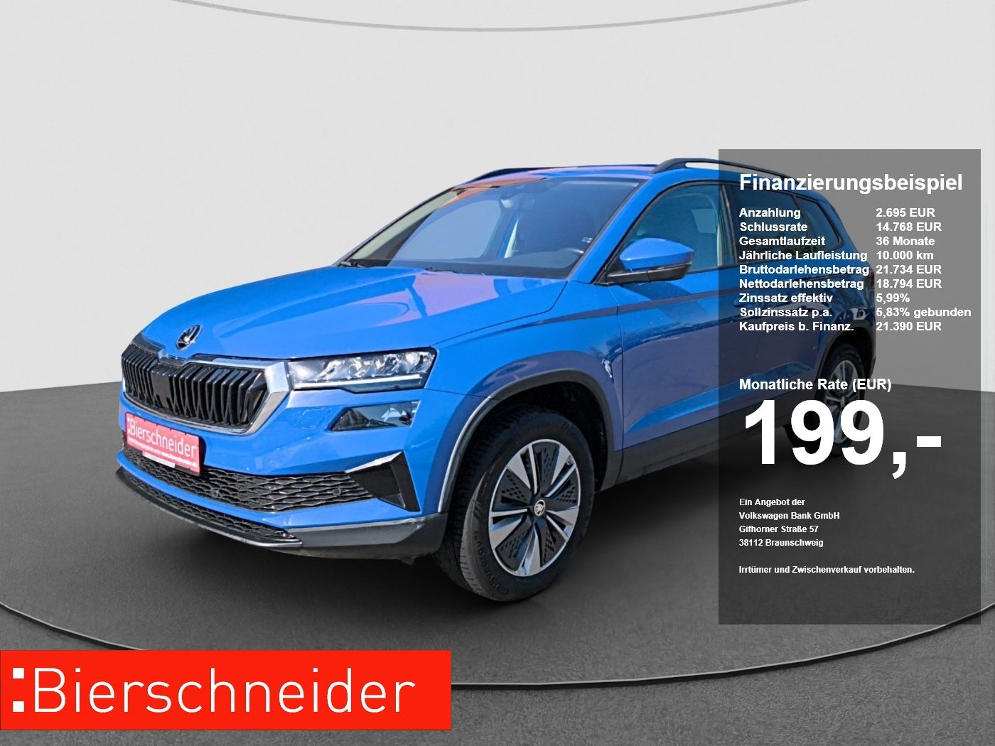 Skoda Karoq 2.0 TDI DSG Ambition 4x4 AHK RFK ACC NAVI