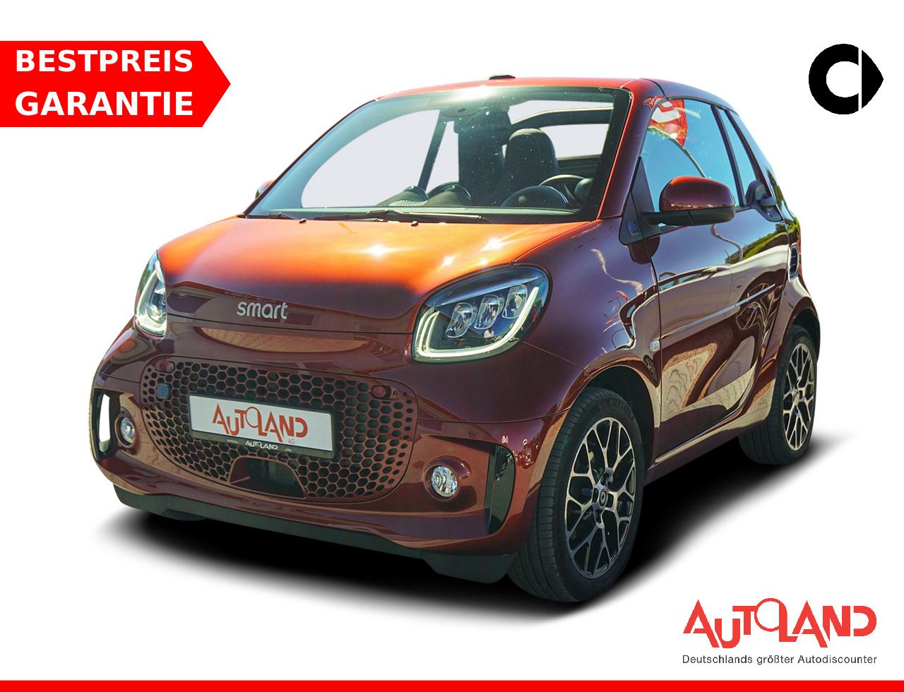 Smart fortwo cabrio electric drive EQ prime LED DAB