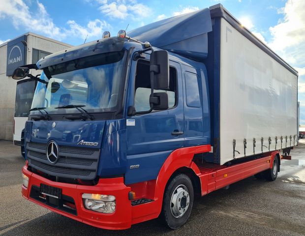 Mercedes-Benz 818 Atego L-Haus 1 Liege Schiebeplane LBW