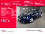 Audi A4 Avant 40 TFSI S tronic advanced MatrixLED ACC - Audi A4 mit Benzin-Antrieb: Blau, Teilleder, Kombi