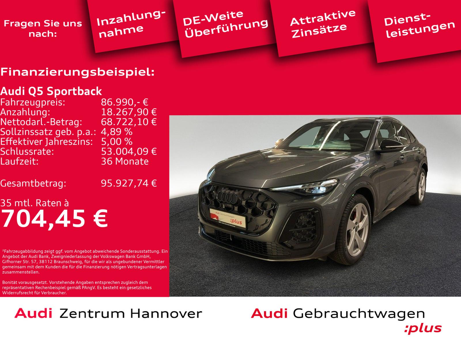 Audi Q5 Sportback TFSI  S tronic