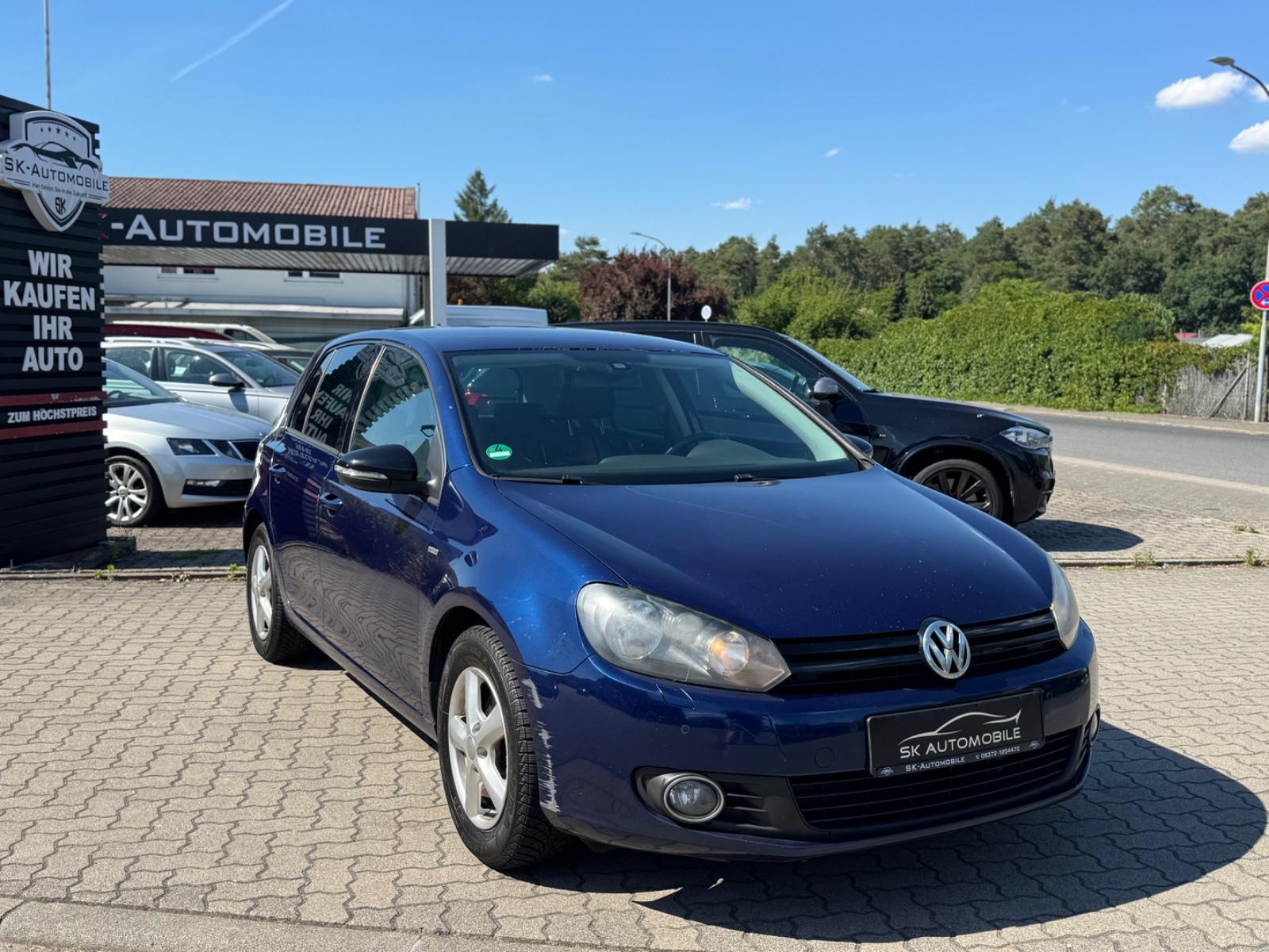 Volkswagen Golf VI Match Edition NAVI-PDC-SHZG-KLIMA