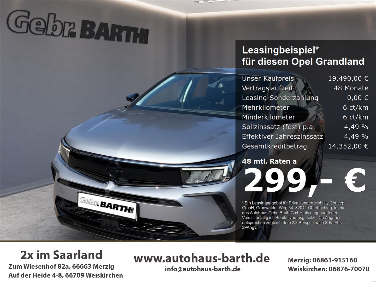 Opel Grandland GS Line Navi 360 Kamera LED Apple CarP