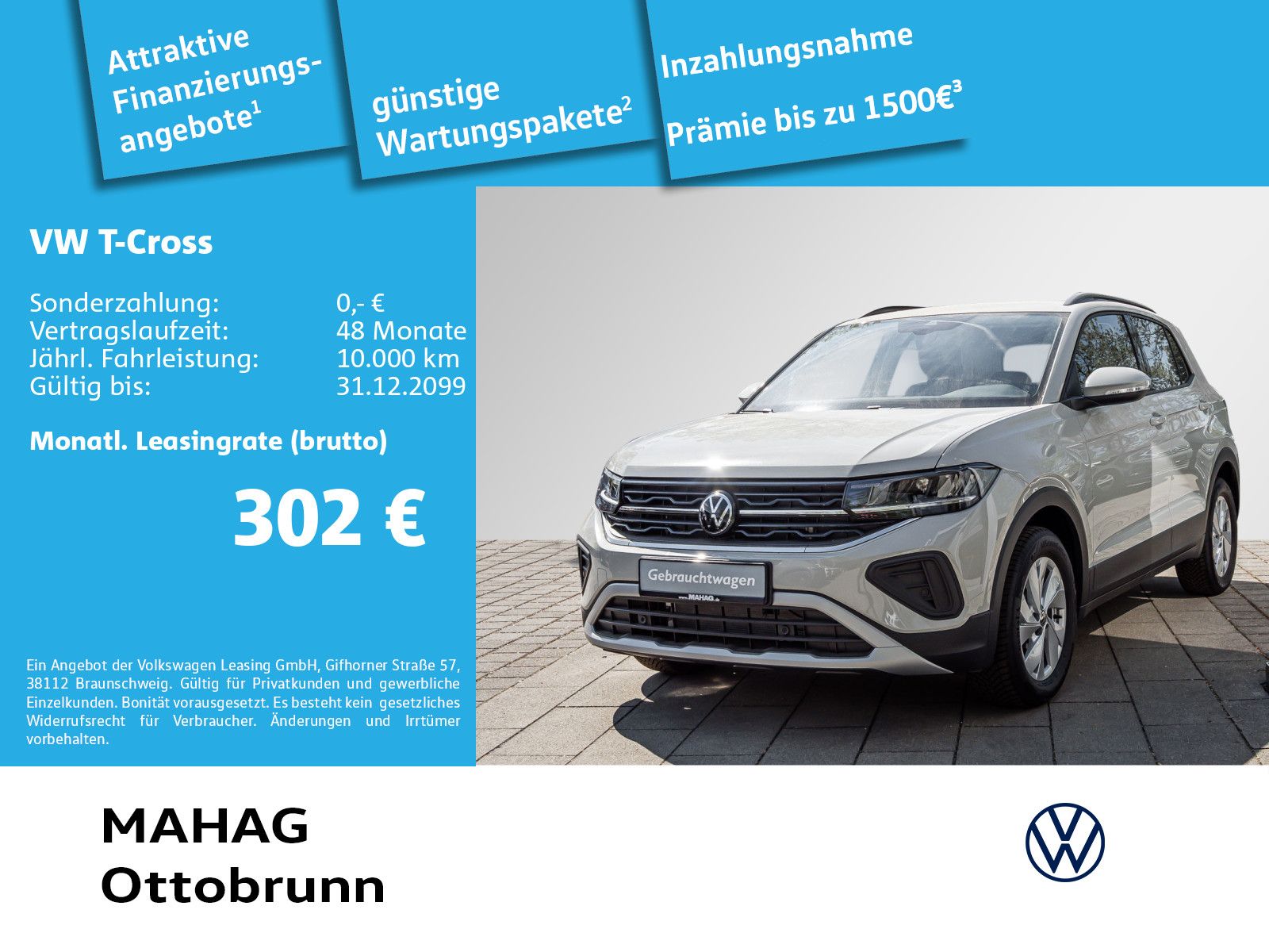 Volkswagen T-Cross 1.0 TSI R-LINE IQ.LIGHT APP ACC 17" DSG