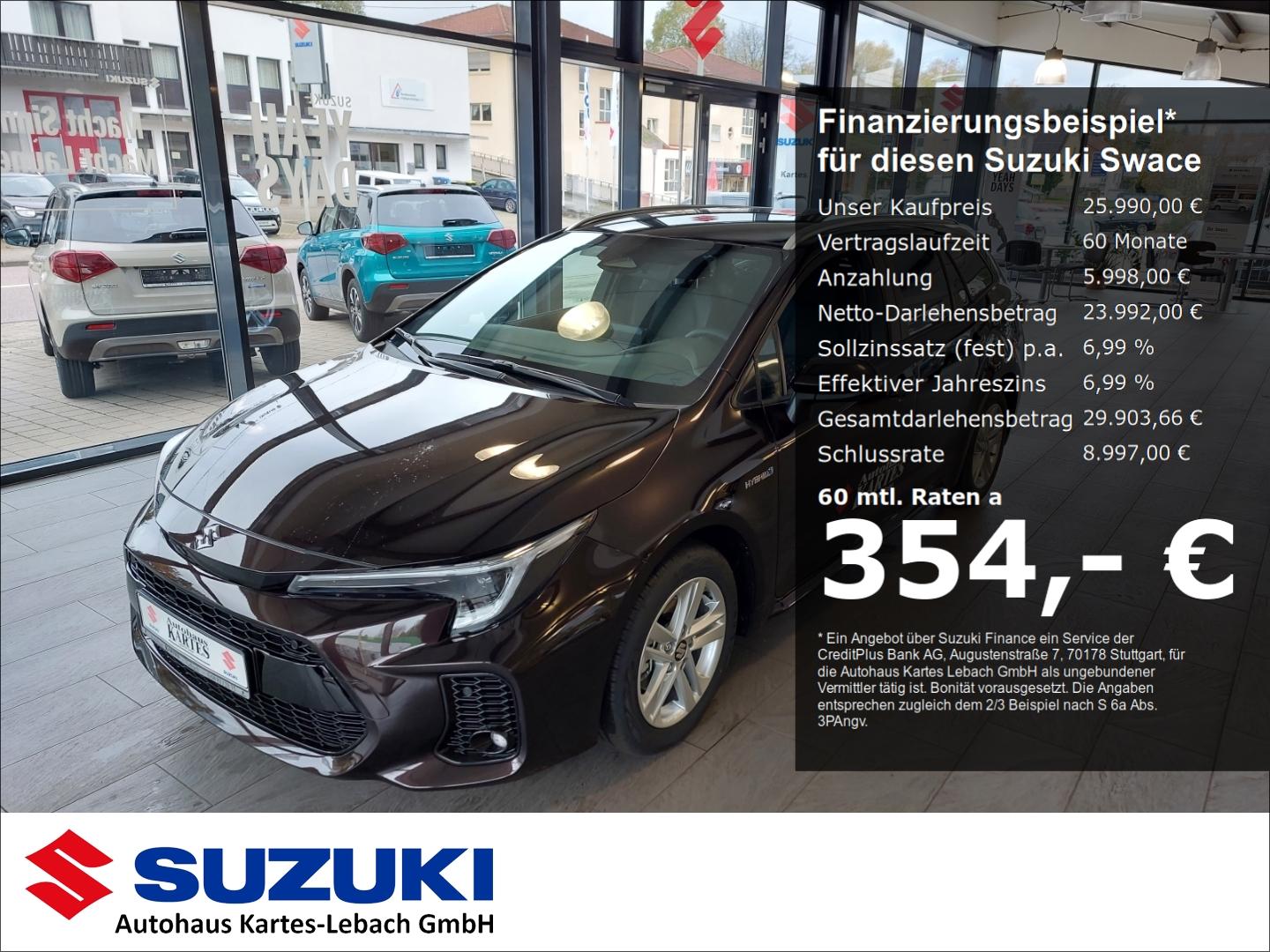 Suzuki Swace 1.8 Hybrid Comfort+   Cam Alu SHZ