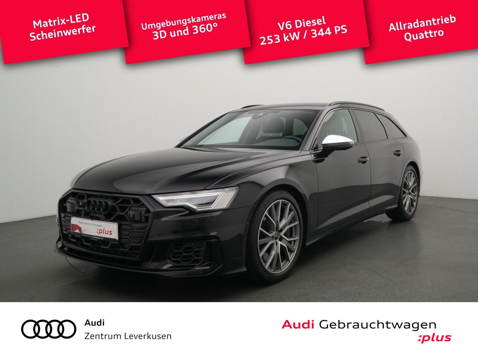 AUDI S6 Avant V6 MATRIX ACC B&amp;O NAVI LEDER KAM 360°