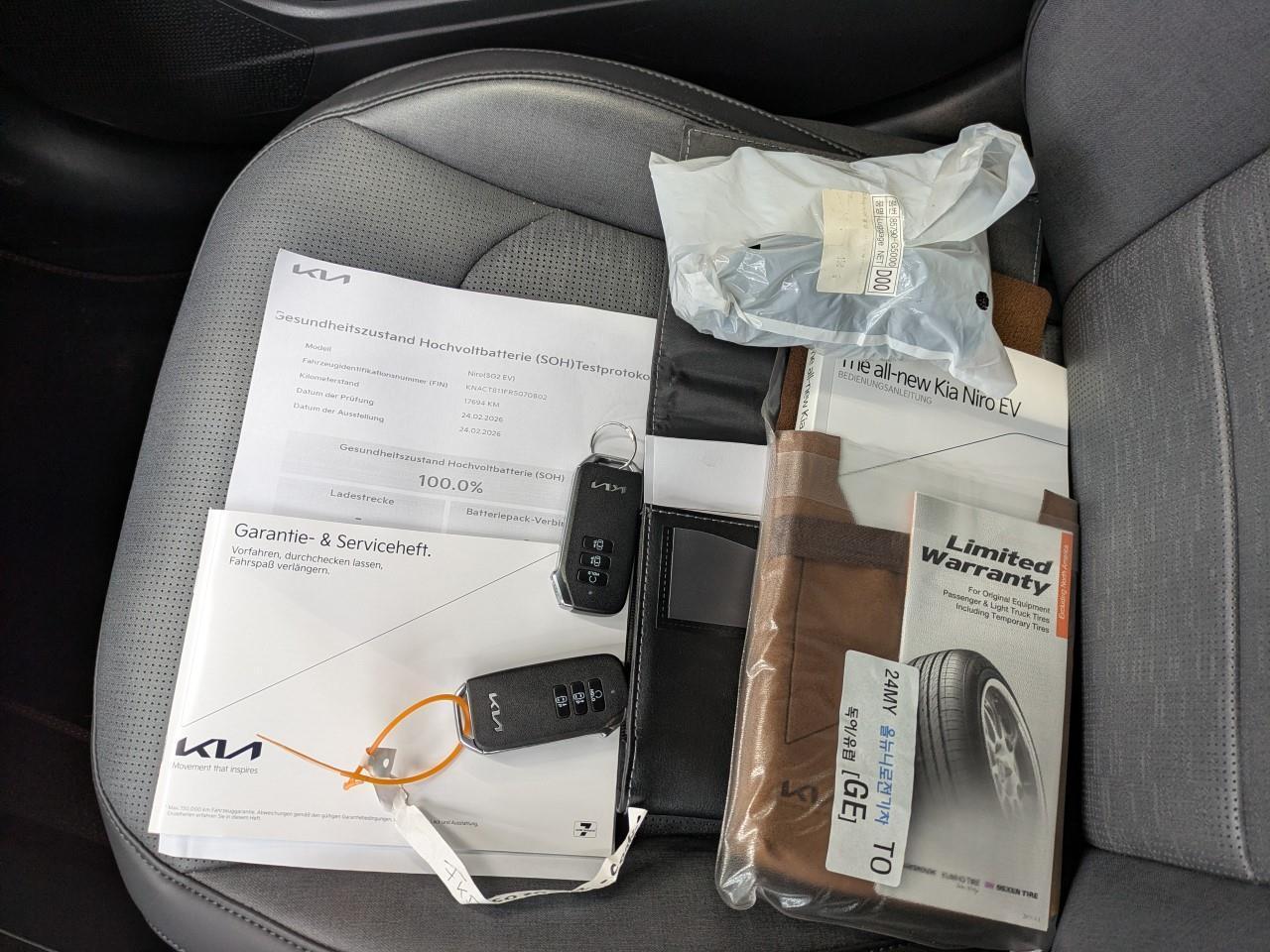 Kia NIRO EV 64.8KWH INSPIRAT WP DRIVEWISE TECH RELAX