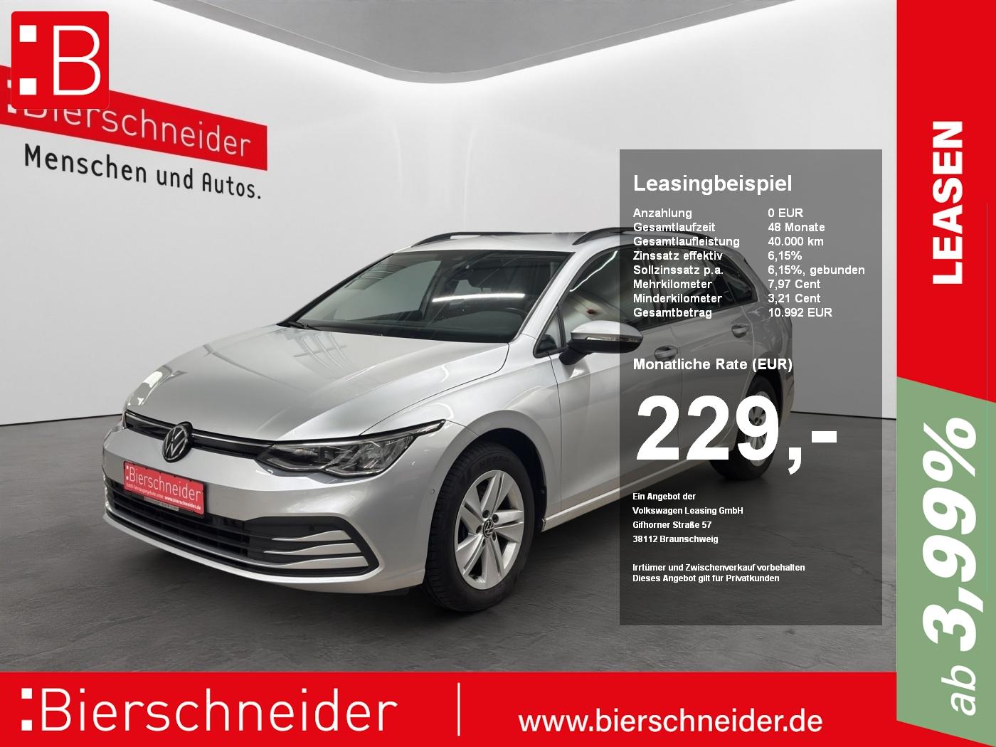 Volkswagen Golf VIII Variant 2.0 TDI DSG Life LED NAVI KAME