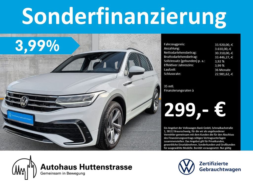 Tiguan 1.5 TSI DSG R-Line LED KAMERA AHK