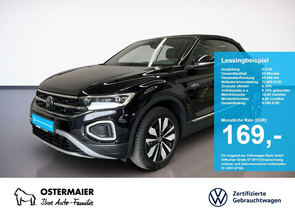 T-Roc Cabriolet GOAL 1.0TSI 116PS ACC.KAMERA.NAV