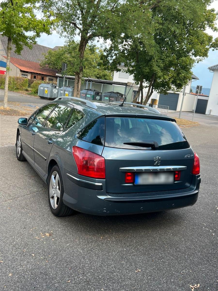 Peugeot 407 2005 — двигун 211 HP (155kW)